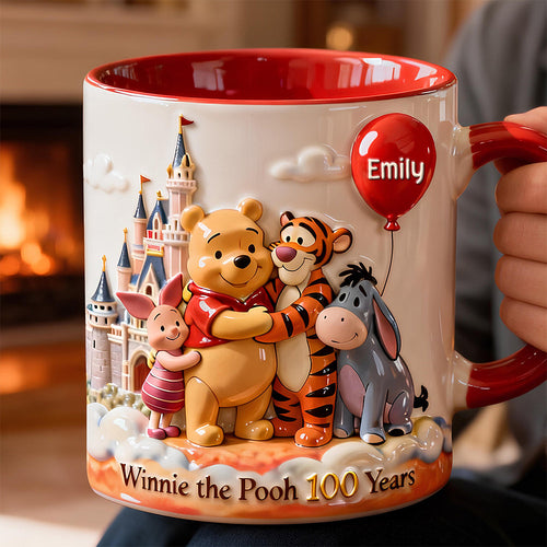 “Friends are the family we choose” - Best Friends Accent Mug, Personalized Gift for Friends Coffee Mug PopCulturePrints
