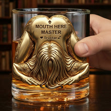Load image into Gallery viewer, Master Round Glass - A Fun and Unique Personalized Gift for Him Glass PopCulturePrints
