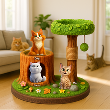 Load image into Gallery viewer, Personalized Cat Acrylic Plaque - A Unique Gift for Cat Lovers Shaped Plaques PopCulturePrints
