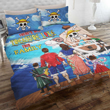 Load image into Gallery viewer, Custom Family Pirate Treasure Bedding Set Blanket PopCulturePrints
