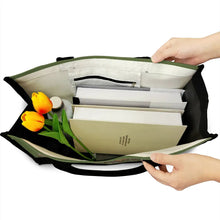 Load image into Gallery viewer, Grandma&#39;s Love Blooms – Personalized Canvas Tote Bag for Special Moments Canvas Tote Bag PopCulturePrints
