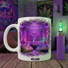 Load image into Gallery viewer, “Chill Vibes Only” - Personalized Gift for Stoners - Custom Coffee Mug Coffee Mug PopCulturePrints
