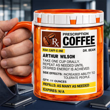 Load image into Gallery viewer, "Caffeine Prescription for Success" - Personalized Coffee Mug for Co-Workers

