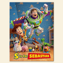 Load image into Gallery viewer, E is for Ethan - Custom Photo Jigsaw Puzzle for Kids
