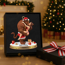 Load image into Gallery viewer, “You’re My Favorite!” – Christmas Romance Couple Ornament | Personalized Gift for Couples Ornament PopCulturePrints
