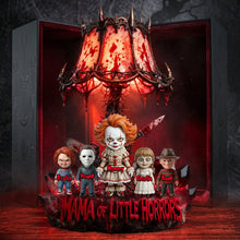 Load image into Gallery viewer, “Embrace the Dark Side with Love” - Mama Of Little Horrors Light Box - Personalized Gift for Mom, Grandma &amp; Horror Fans Light Box PopCulturePrints
