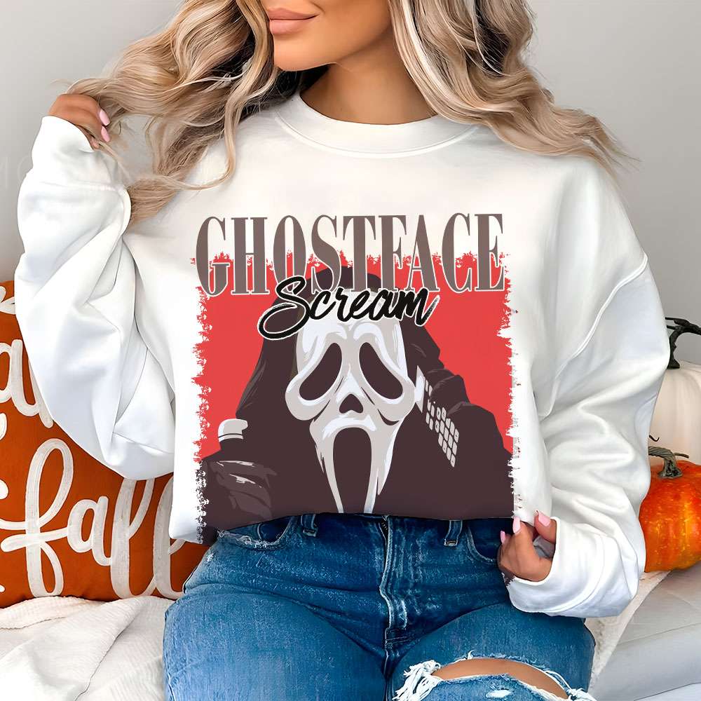 Ghostface Scream Horror Sweatshirt