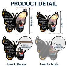 Load image into Gallery viewer, Mama, You have LOVED me for as long as I have lived - Personalized Window Hanging Suncatcher Ornament - Gift for Mom, Grandma &amp; Loved Ones Suncatcher Ornament PopCulturePrints
