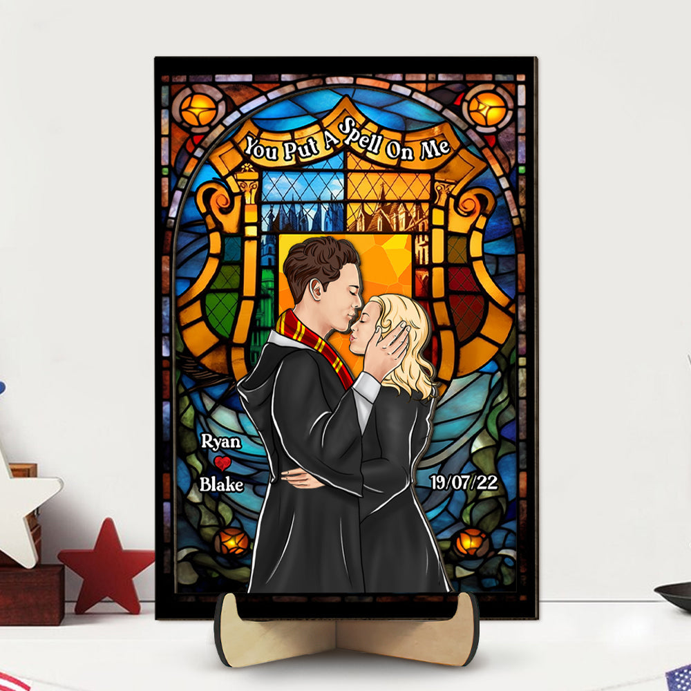 Personalized Harry Potter-Inspired Romantic Poster