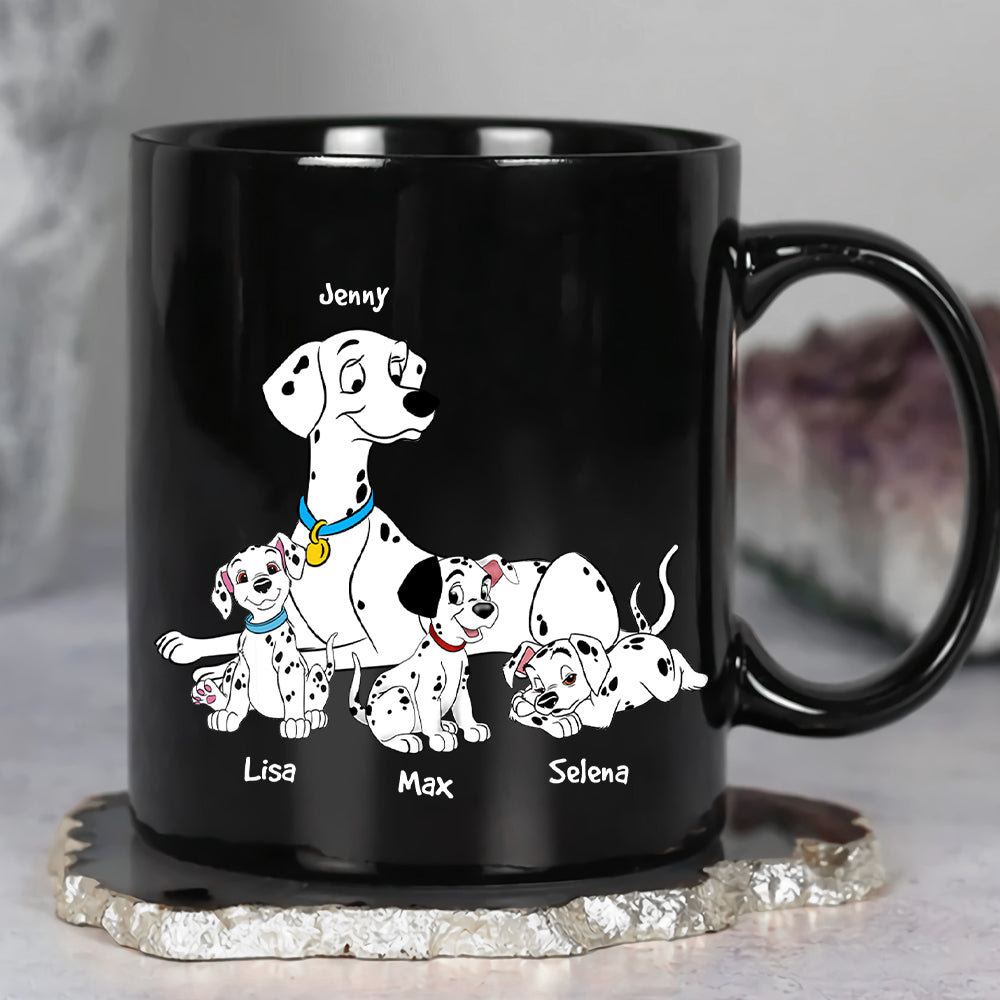 Personalized 'Best Mom Ever' Dalmatian Coffee Mug Coffee Mug PopCulturePrints