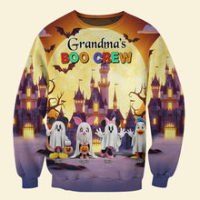 Load image into Gallery viewer, “Grandma’s Boo Crew” – Personalized 3D Shirt for Spooky Occasions AOP Products PopCulturePrints
