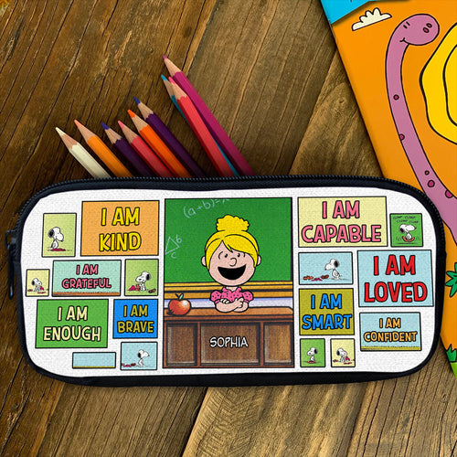 Simpsons-Inspired 'Today's Good Mood Is Sponsored By Weed' T-Shirt Pencil Case PopCulturePrints