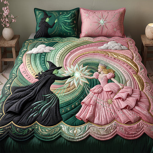 Believe in Magic - Friendship Quilt Bedding Set | Personalized Gifts for Special Occasions Bedding Set PopCulturePrints