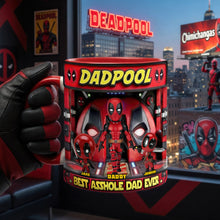 Load image into Gallery viewer, “Best Asshole Dad Ever!” - Funny Fighter Dad And Kids Accent Mug - Personalized Gift for Dads, Grandpas, and More Coffee Mug PopCulturePrints
