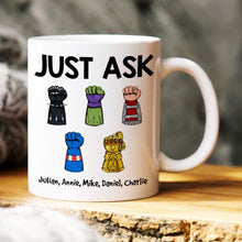 Load image into Gallery viewer, Super Dad Personalized Mug - Best Dad Ever Gift Coffee Mug PopCulturePrints
