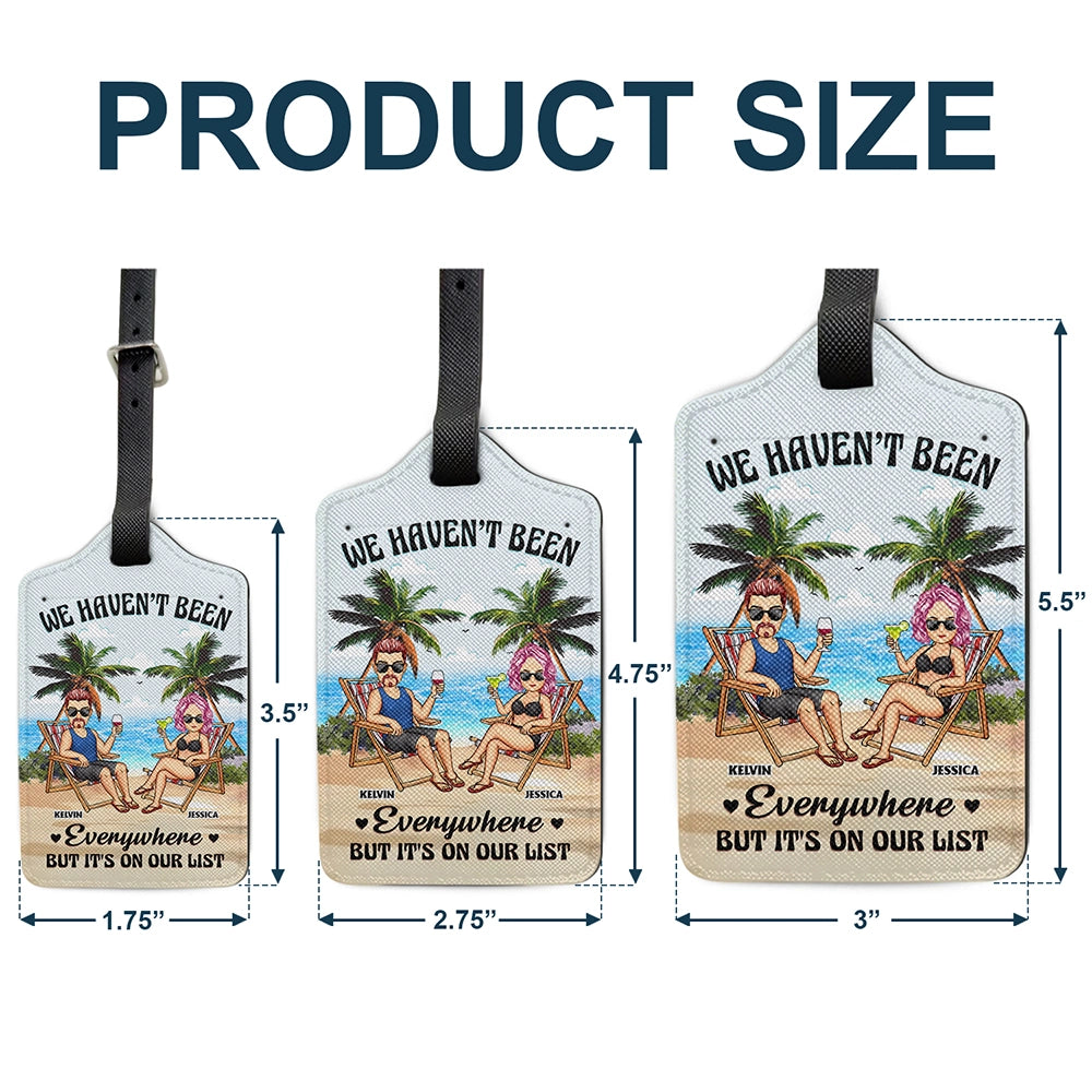 Travel Partners For Life - Personalized Luggage Tag Luggage Tag PopCulturePrints