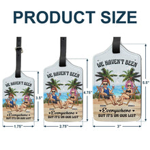 Load image into Gallery viewer, Travel Partners For Life - Personalized Luggage Tag Luggage Tag PopCulturePrints
