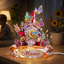 Load image into Gallery viewer, Celebrate Mom's Unique Spirit - Personalized Gnome Mom Light Box - Perfect Mother's Day Gift for Mom and Grandma Light Box PopCulturePrints
