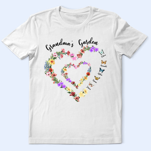 Grandma's Garden - Custom T-Shirt for Gardening Lovers T-shirt PopCulturePrints