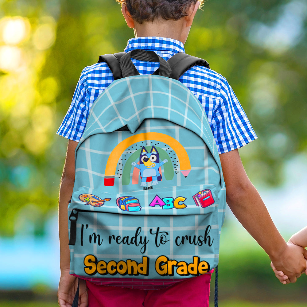 Personalized Fourth Grade Ready Backpack