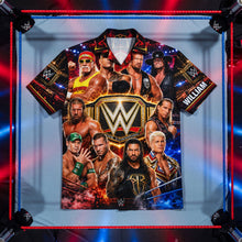 Load image into Gallery viewer, “Unleash Your Inner Champion” - Wrestling Champion Hawaiian Shirt - Personalize Your Gift!
