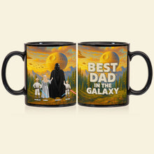 Load image into Gallery viewer, &quot;Best Dad in the Galaxy&quot; - Personalized Galaxy Dad Coffee Mug - Unique Gifts for Dads, Grandpas, and More Coffee Mug PopCulturePrints

