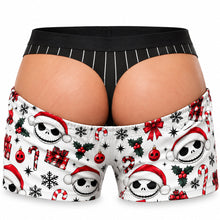 Load image into Gallery viewer, “Love Never Dies” - Dark Romance Couple Men's Boxers - Personalized Gifts for Couples Boxer Briefs PopCulturePrints
