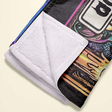 Load image into Gallery viewer, Welcome to Halloween - Personalized Blanket for Fans of Spooky Culture Blanket PopCulturePrints
