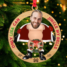 Load image into Gallery viewer, Custom Funny Christmas Ornament for Men – Personalized Photo Gift
