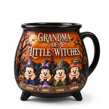 Load image into Gallery viewer, Magic in Every Sip: Personalized Little Witches Cauldron Mug - Perfect Gift for Halloween Enthusiasts
