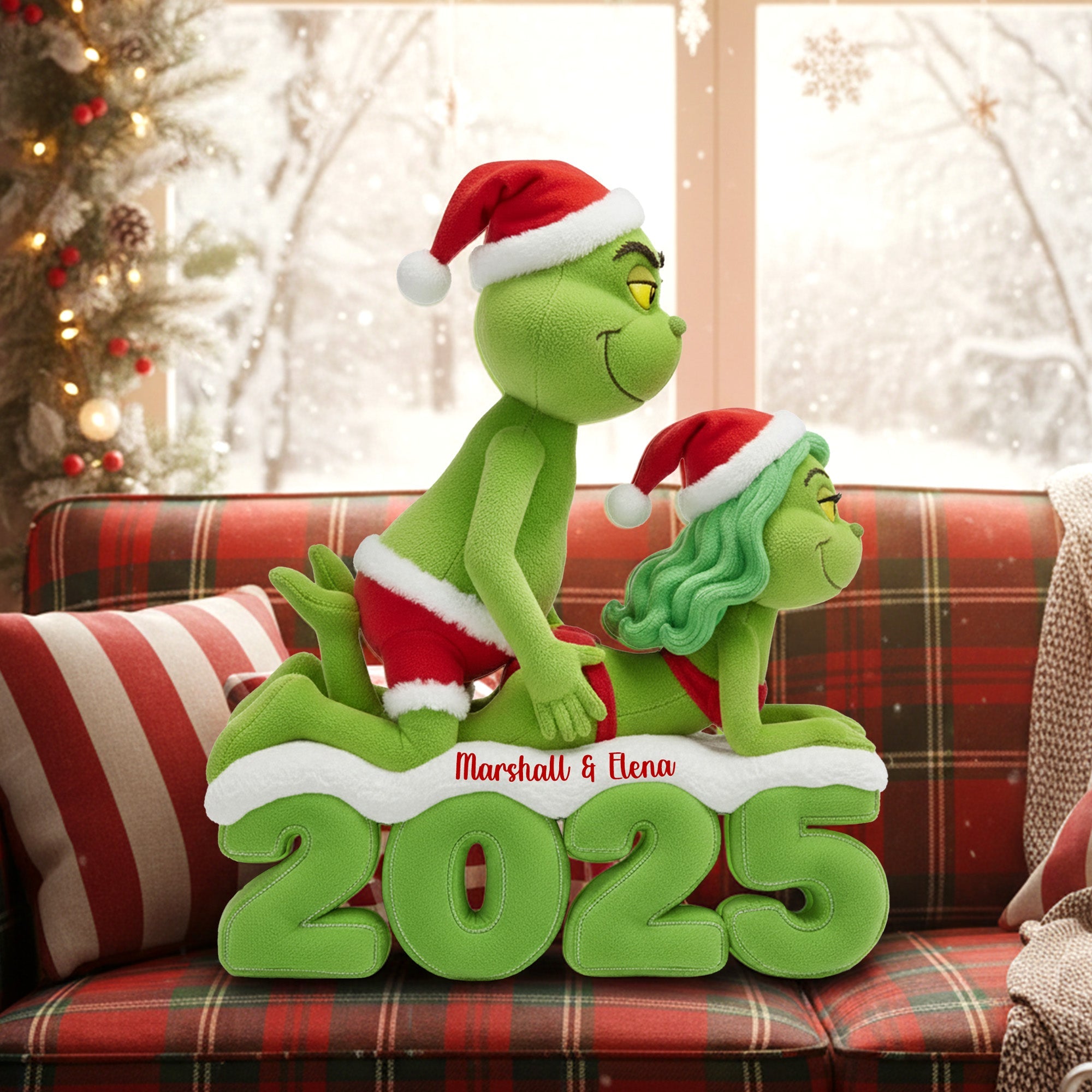 Naughty Couple Riding Pillow – Unique Personalized Gifts for Couples Pillow PopCulturePrints