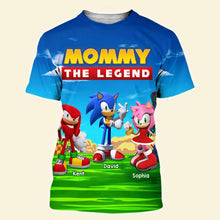 Load image into Gallery viewer, Mommy: The Legend Personalized T-Shirt
