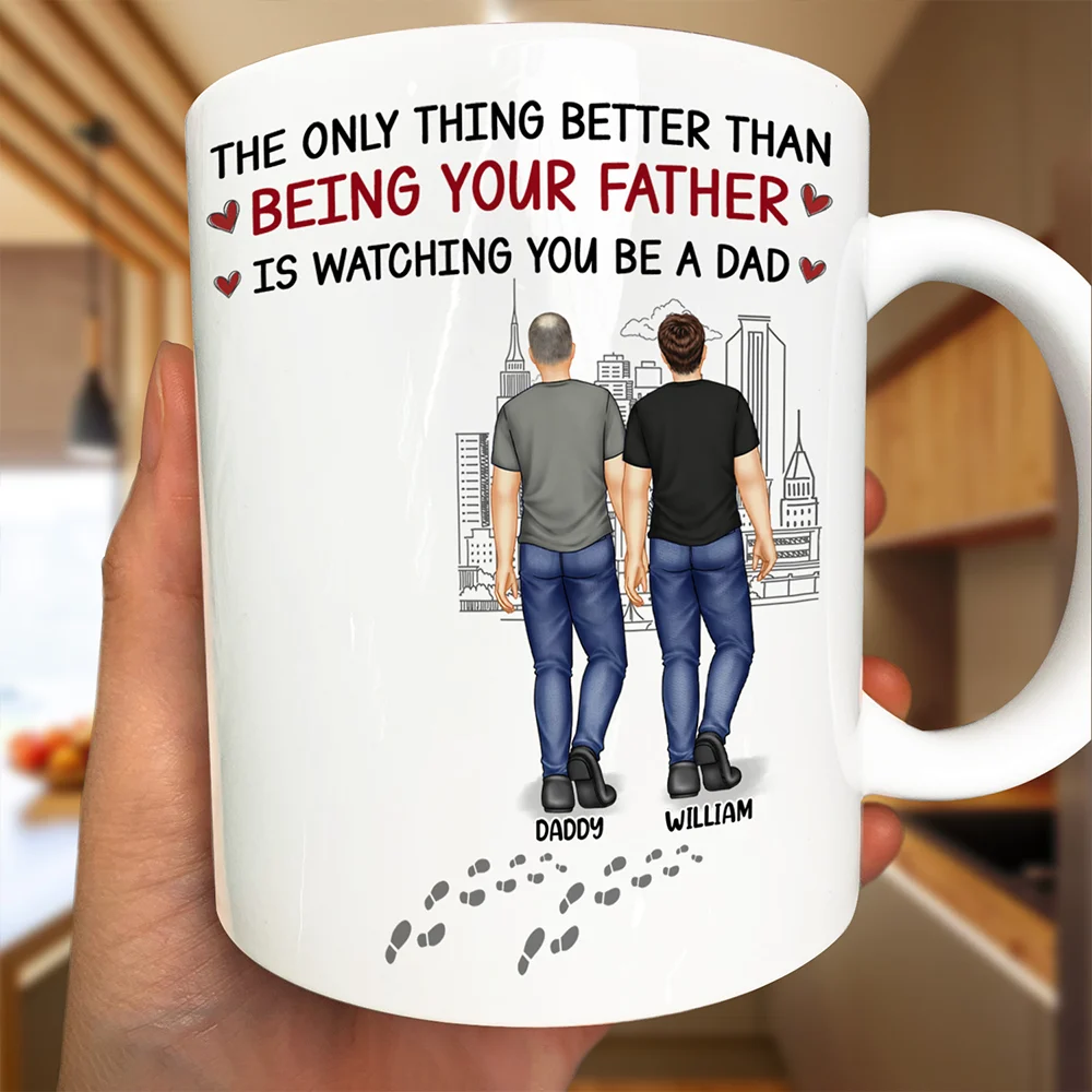 The Only Thing Better Than Being Your Father - Personalized Mug Mug PopCulturePrints