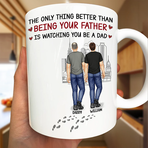 The Only Thing Better Than Being Your Father - Personalized Mug Mug PopCulturePrints