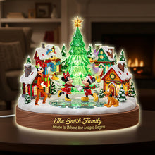 Load image into Gallery viewer, Illuminate the Joy: Cute Characters Acrylic Light Box - Personalized Christmas Gift for Family Light Box PopCulturePrints
