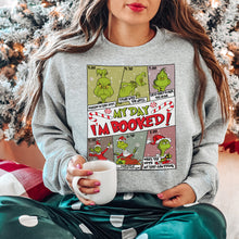 Load image into Gallery viewer, Grinch-Themed &#39;My Day I&#39;m Booked&#39; Shirt for Fans Shirts PopCulturePrints
