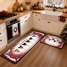 Load image into Gallery viewer, Fill a Place in Your Heart - Colorful Balloon Family Runner Rug - Personalized Gifts for Family
