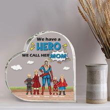 Load image into Gallery viewer, Personalized Hero Mom Plaque - Custom Mother&#39;s Day Gift Decorative Plaques PopCulturePrints

