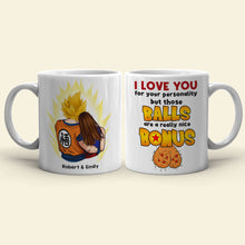 Load image into Gallery viewer, Personalized Funny Couple Mug - Perfect Anime Fan Gift - Valentine&#39;s Day Gifts Coffee Mug PopCulturePrints
