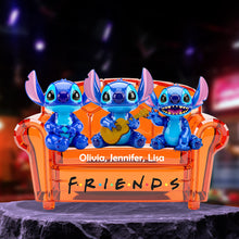Load image into Gallery viewer, &quot;Friends Forever&quot; - Personalized Acrylic Plaque Gift for Friends Shaped Plaques PopCulturePrints
