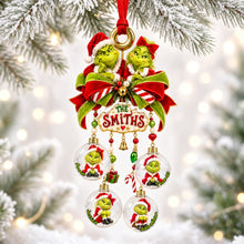 Load image into Gallery viewer, Celebrate Family Love with Furry Naughty Family Ornament - Personalized Christmas Gifts for Everyone Ornament PopCulturePrints
