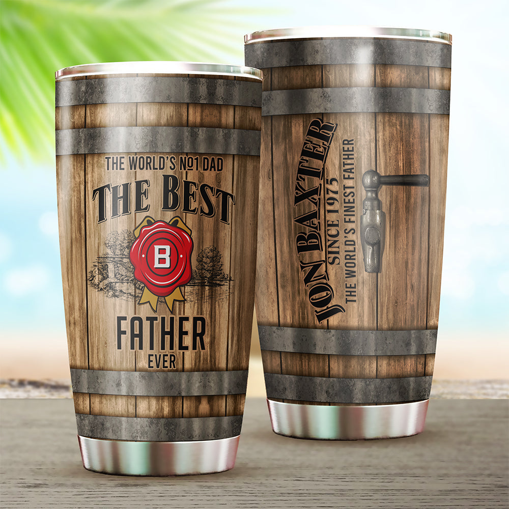 "Best Mom Ever - Personalized Tumbler For Mom" Tumbler Cup PopCulturePrints