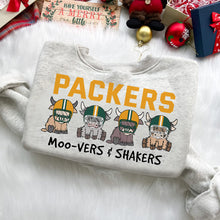 Load image into Gallery viewer, Highland Cows American Football Fan Hoodie Shirts PopCulturePrints
