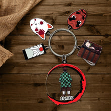 Load image into Gallery viewer, Personalized Movie Fan Keychain - Anime Inspired Gift Keychains PopCulturePrints
