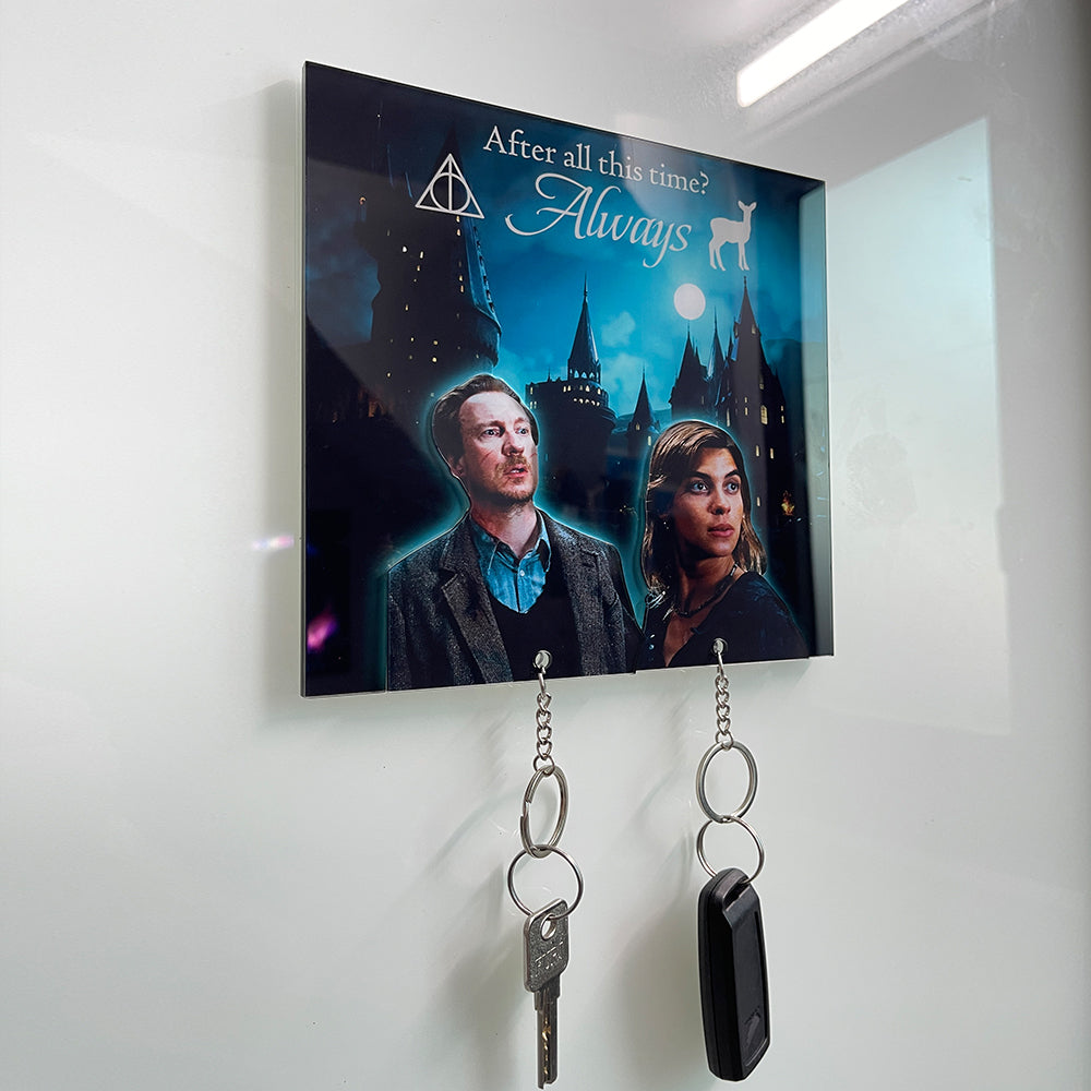 Magic-Inspired Key Holder for Couples - Always in Love