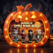 Load image into Gallery viewer, Illuminate Your Halloween: Haunted Crew Light Box - Personalized Gift for Grandma
