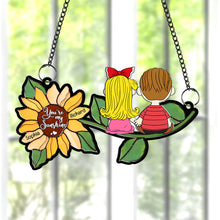 Load image into Gallery viewer, Personalized Acrylic Suncatcher Ornament - You’re My Sunshine Gift for Couples Suncatcher PopCulturePrints
