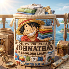 Load image into Gallery viewer, Wanted Adventure Laundry Basket - Personalized Gifts 03paqn110726 Laundry Basket PopCulturePrints
