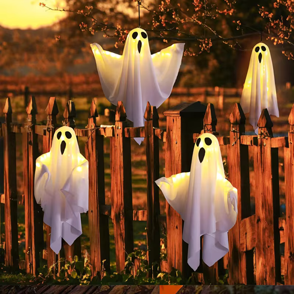 Hanging Ghost LED Light - Perfect Halloween Gifts for Horror Fans