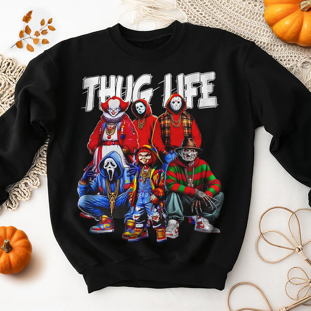 Horror Film Thug Life Halloween Hoodie